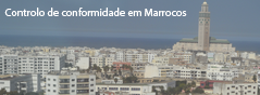 Certificado de Conformidade para os Produtos Importados por Marrocos
